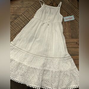 NWT 2T white maxi dress